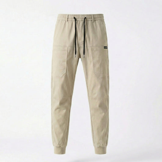 Pantalon cargo confortable et fonctionnel à rangements multiples